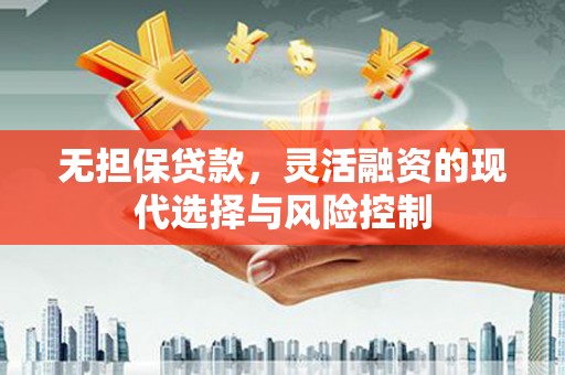丰润无担保贷款，灵活融资的现代选择与风险控制