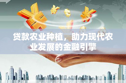 丰润贷款农业种植，助力现代农业发展的金融引擎