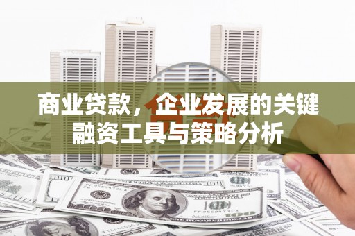 丰润商业贷款，企业发展的关键融资工具与策略分析