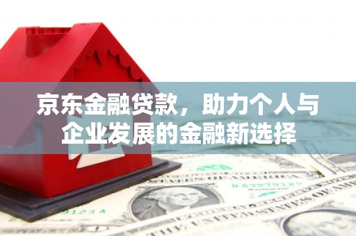 丰润京东金融贷款，助力个人与企业发展的金融新选择