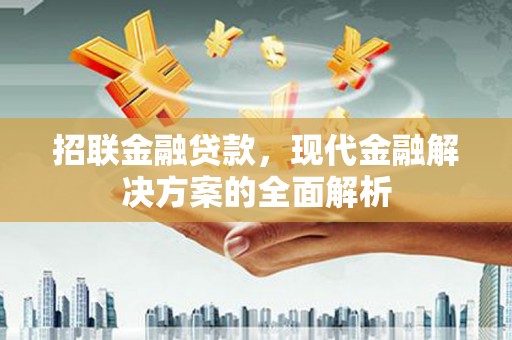 丰润招联金融贷款，现代金融解决方案的全面解析