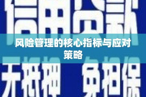 丰润风险管理的核心指标与应对策略