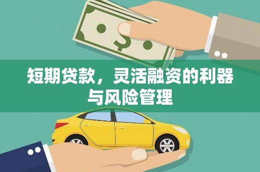 丰润短期贷款，灵活融资的利器与风险管理
