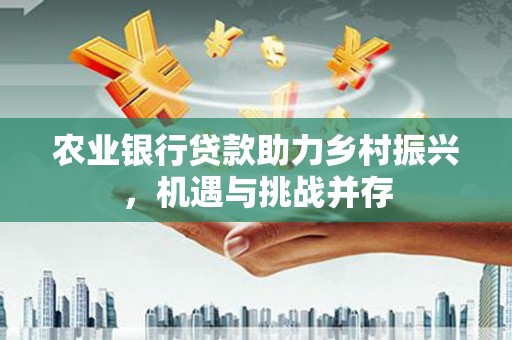 丰润农业银行贷款助力乡村振兴，机遇与挑战并存