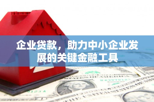 丰润企业贷款，助力中小企业发展的关键金融工具
