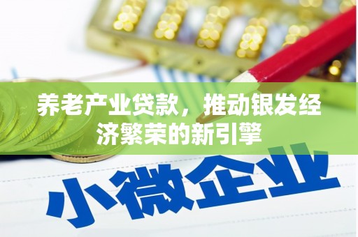 丰润养老产业贷款，推动银发经济繁荣的新引擎