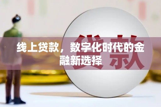 丰润线上贷款，数字化时代的金融新选择