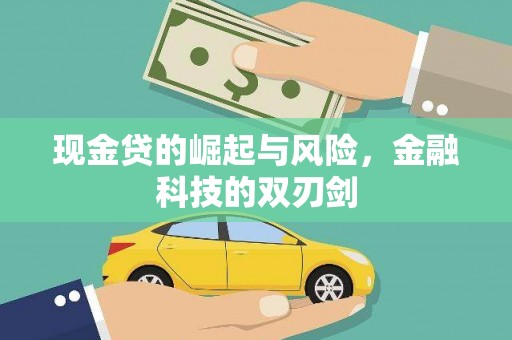 丰润现金贷的崛起与风险，金融科技的双刃剑