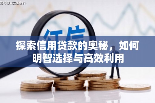 丰润探索信用贷款的奥秘，如何明智选择与高效利用
