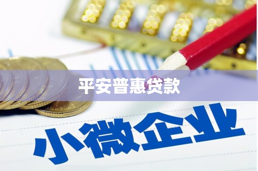 丰润平安普惠贷款